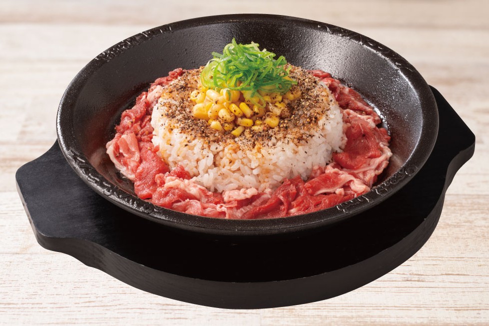 ビーフペッパーライス　お肉普通