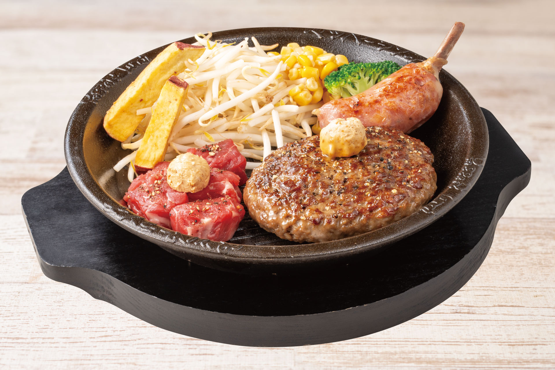ステーキ＆ソーセージグリル