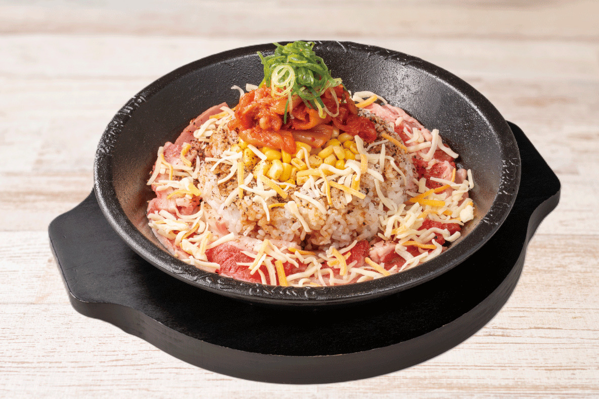 NEW！牛カルビキムチーズペッパーライス