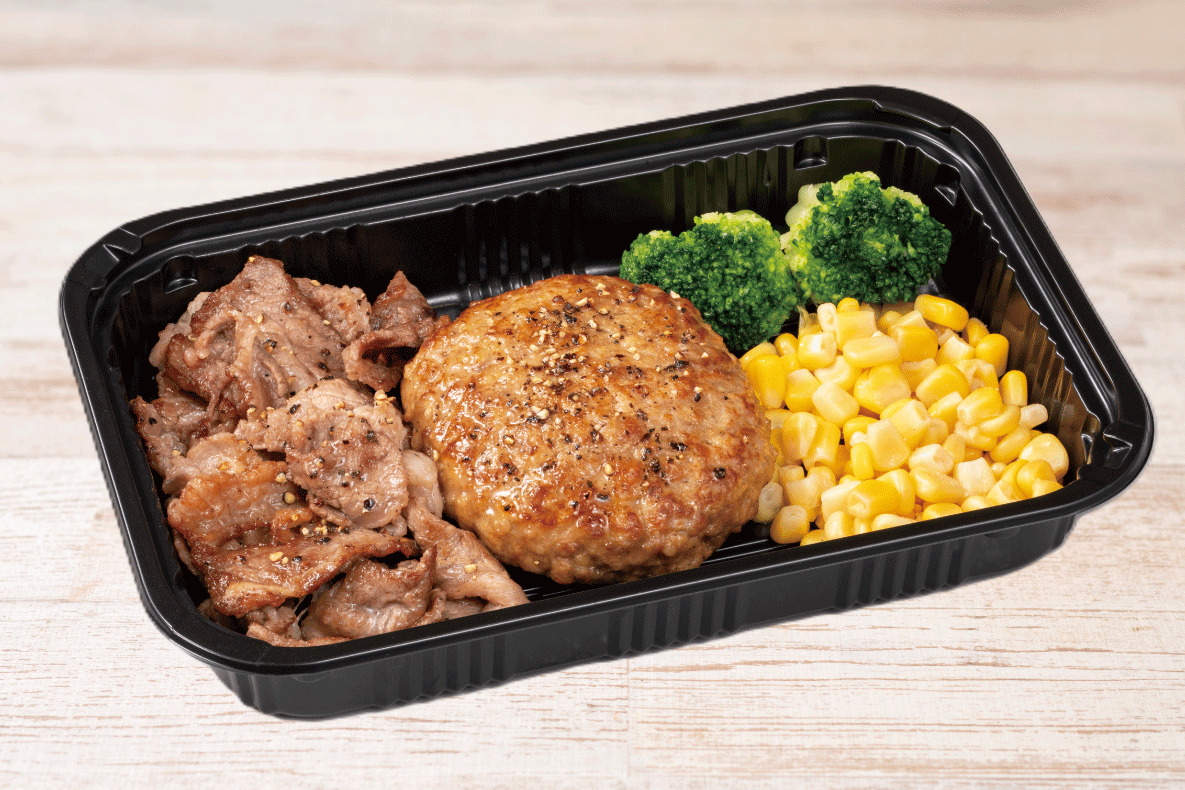 NEW！カルビ＆ハンバーグ