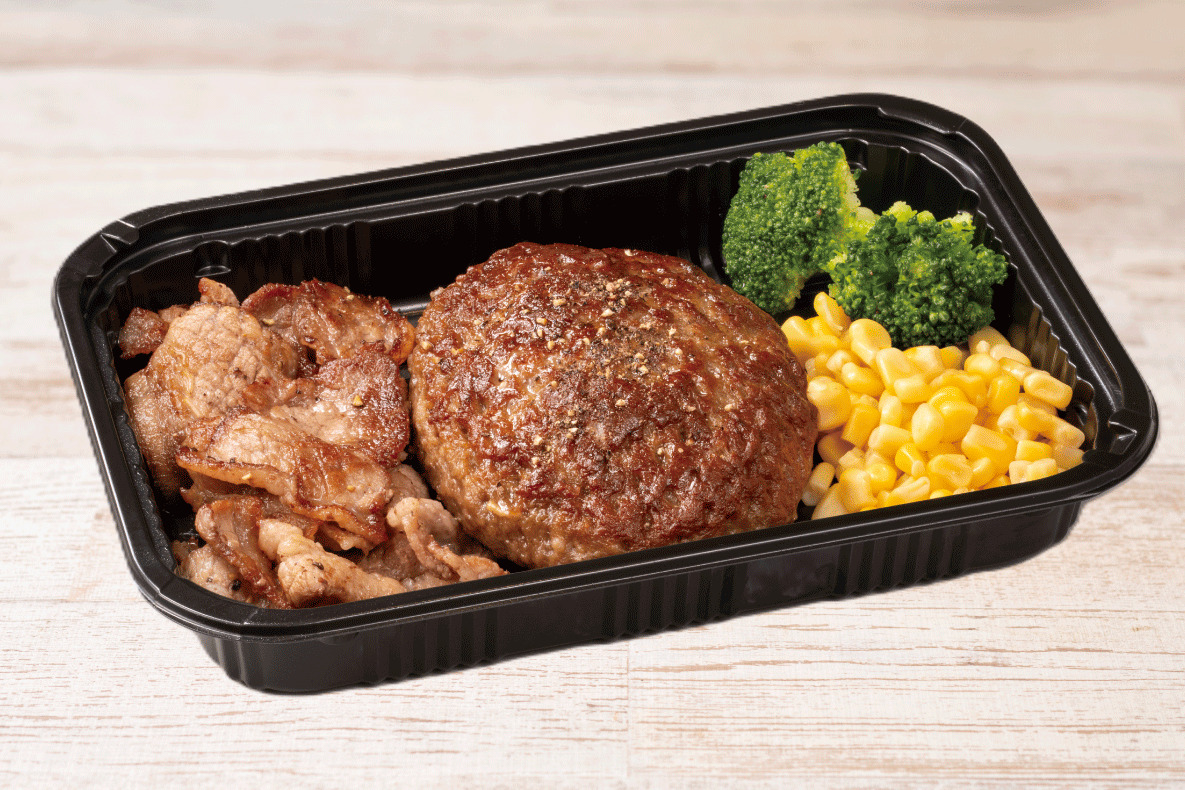 NEW！カルビ＆肉塊ハンバーグ