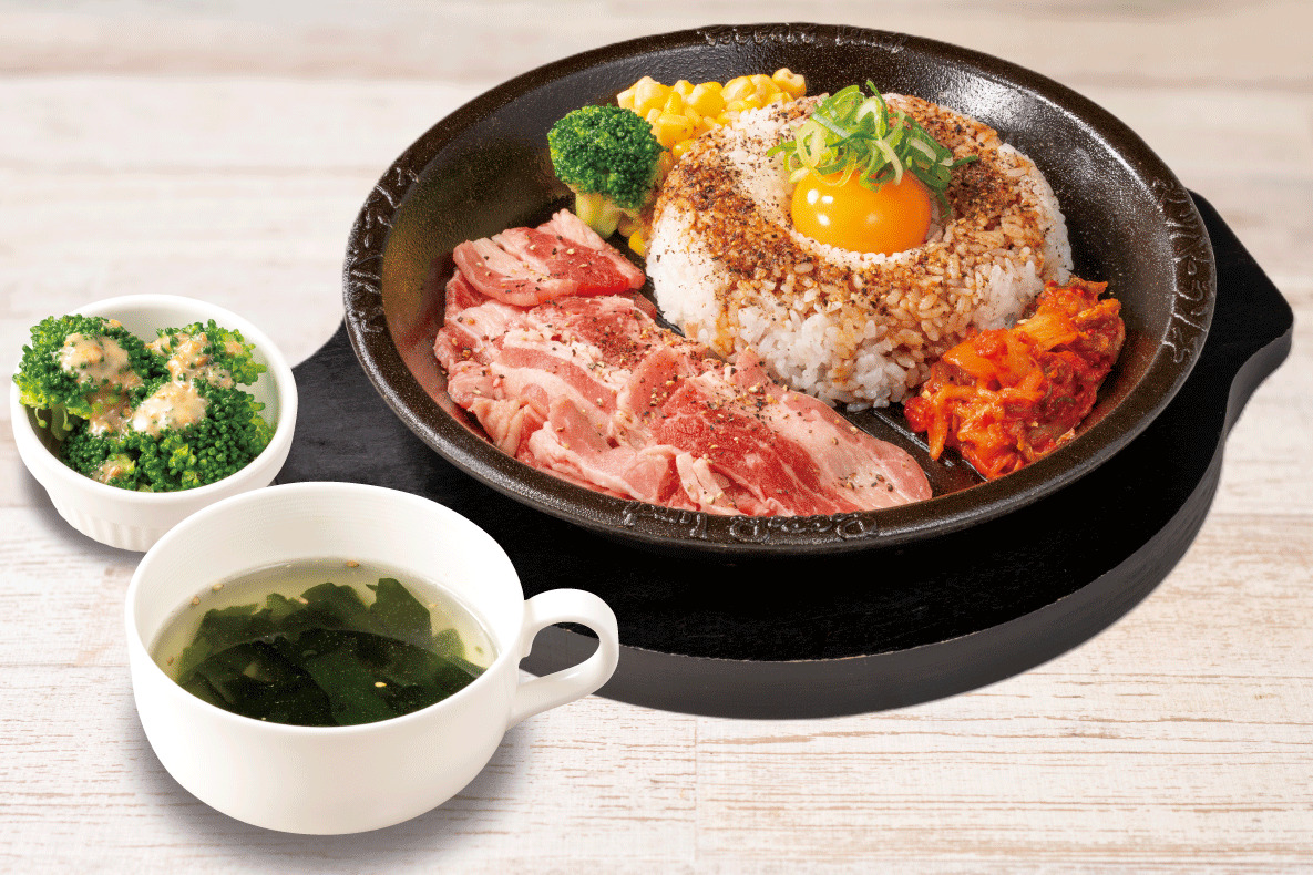 NEW！【平日限定】カルビキムチ焼飯セット