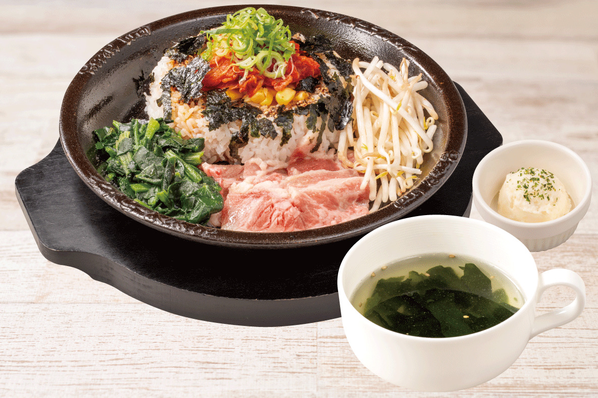 NEW!<店舗限定>【平日限定】ビビンバ風ペッパーライスセット