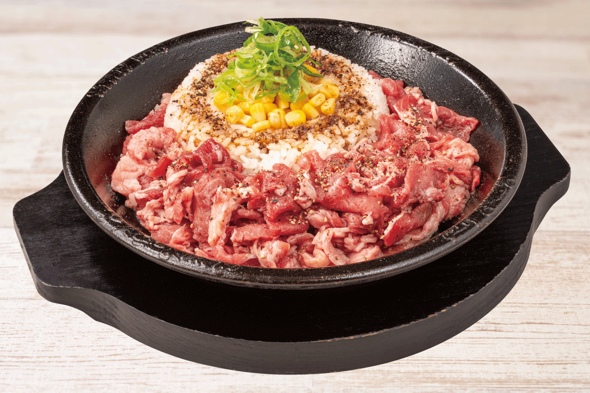 NEW！＜店舗限定＞肉まみれビーフペッパーライス